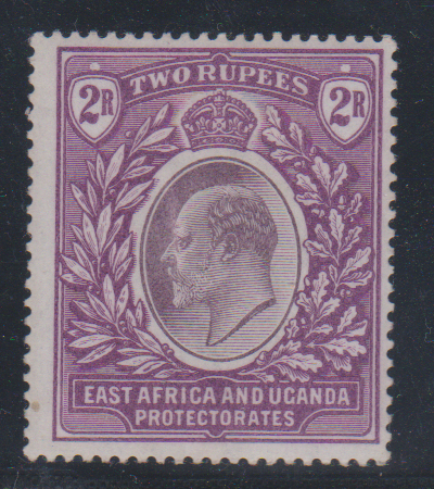 East Africa & Uganda 1903 SG10 2r Dull & Bright Purple Mint Cat £130
