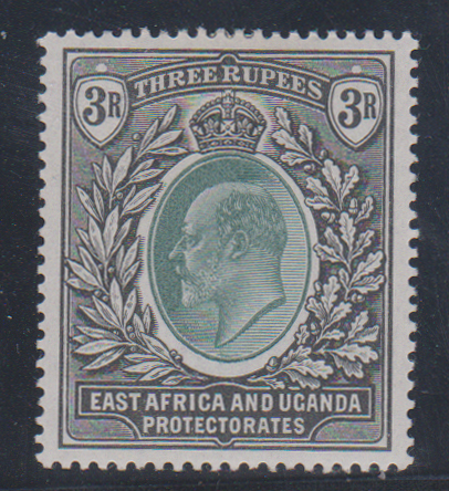 East Africa & Uganda 1903 SG11 3r Grey-Green & Black Mint Cat £180