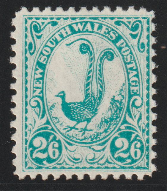 NSW 1905 SG349a 2/6 Blue-Green Mint Cat £80