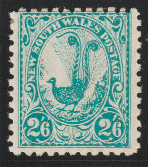 NSW 1905 SG349b 2/6 Blue-Green Mint Cat £45.00
