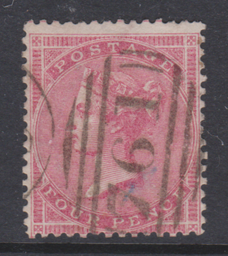 GB QV 1855 SG66 4d Rose FU Cat £150