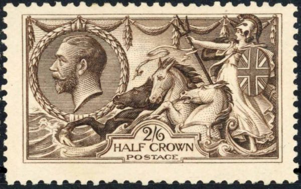 GB 1913 GV SG400 2/6 Sepia-Brown Mint Cat £300