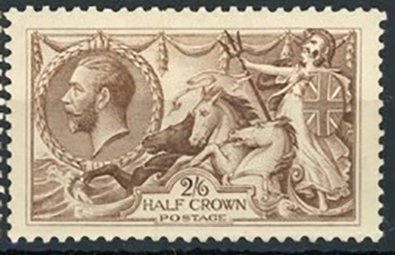 GB 1918-9 GV SG415 2/6 Reddish-Brown Mint Cat £160