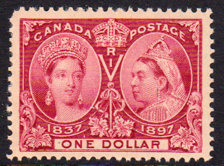 Canada SG136 $1 Lake Mint OG Cat £600