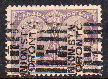 Canada SG137 $2 Deep Violet FU Cat £450