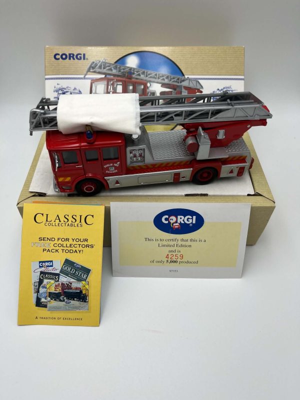Corgi 97353 AEC Ladder Dublin Fire Brigade Ltd Edition Boxed As New