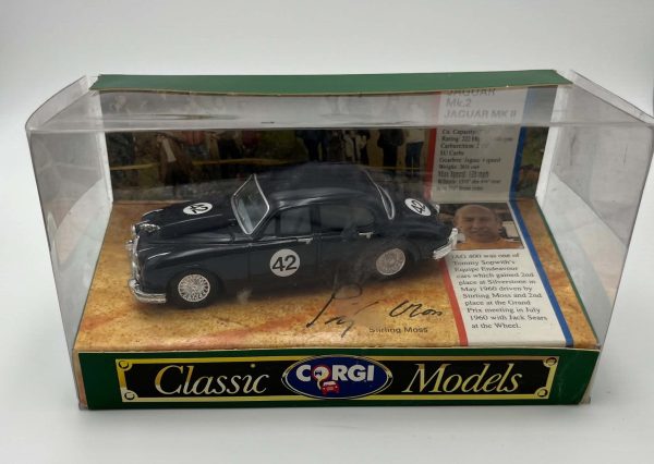 Corgi 96680 Jaguar MK2 Stirling Moss BTCC 1960 Diecast 1:43scale
