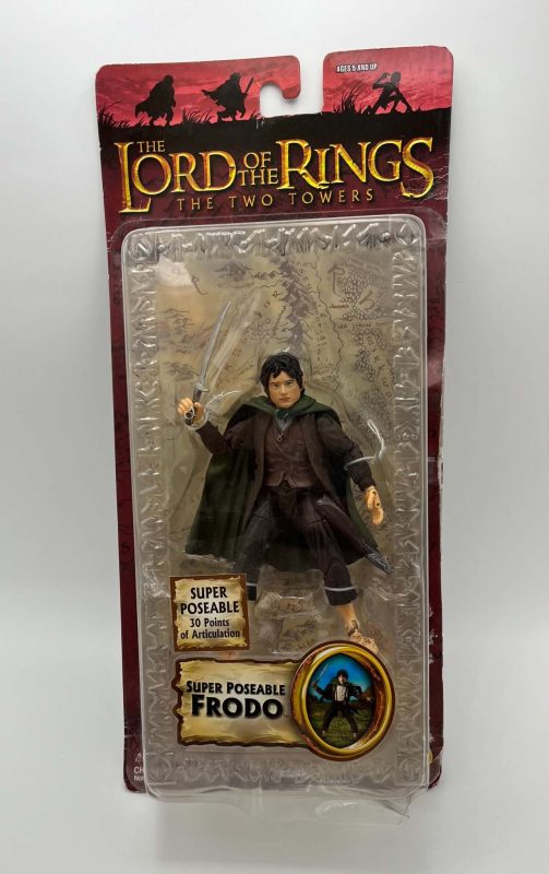 The Lord of the Rings Frodo Two Towers Super Poseable Figure